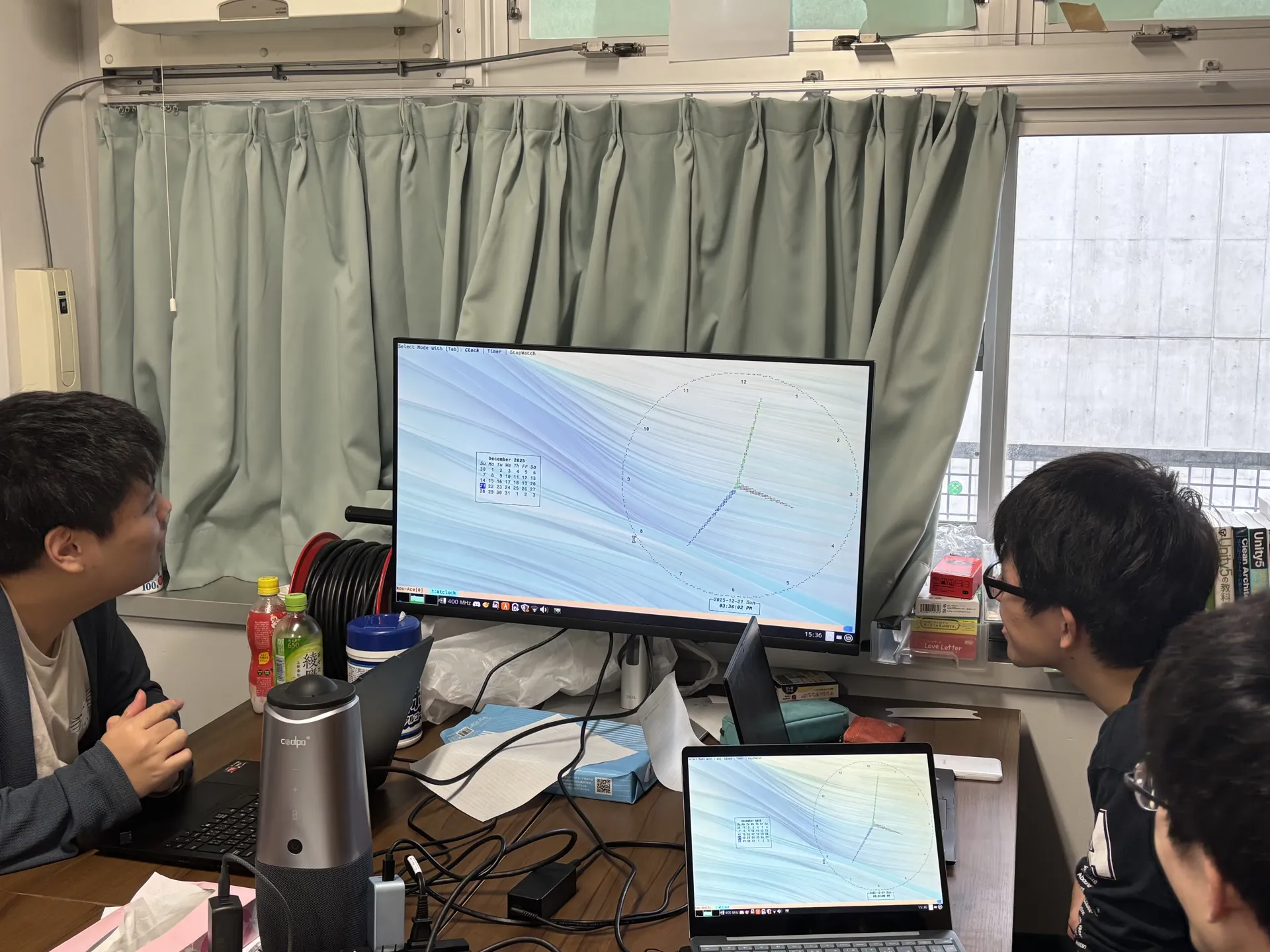 ハッカソン発表会の様子2